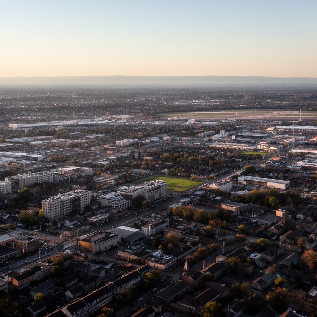 AI-generated illustration of Cheektowaga, New York