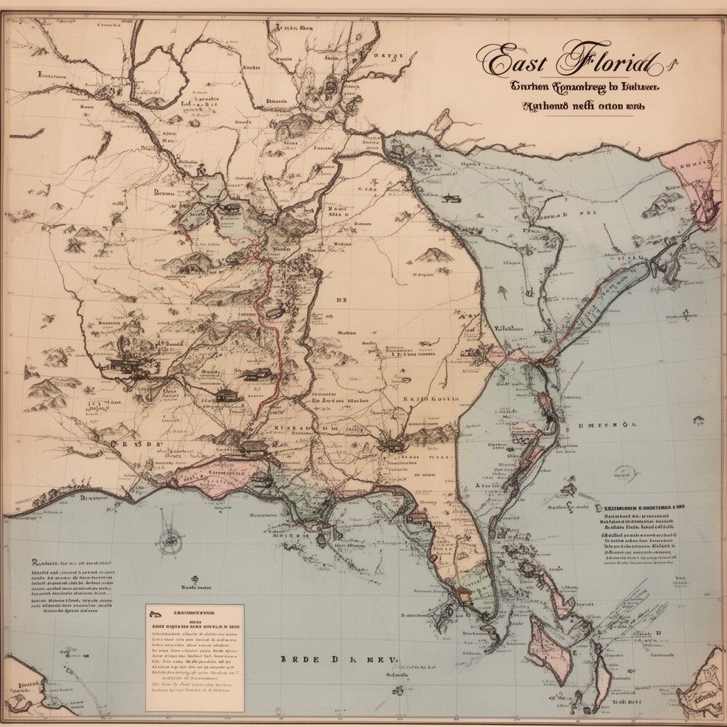 AI-generated illustration of East Florida