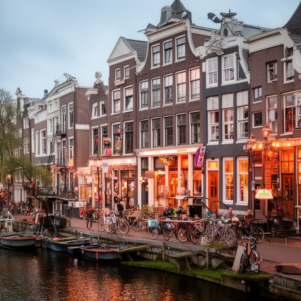 AI-generated illustration of Jordaan