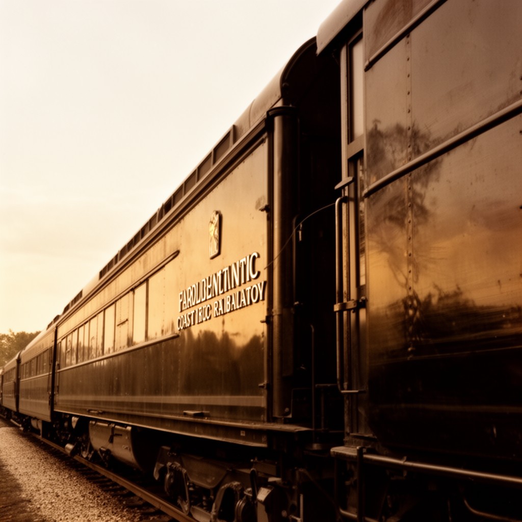 AI-generated illustration of Atlantic Coast Line Railroad
