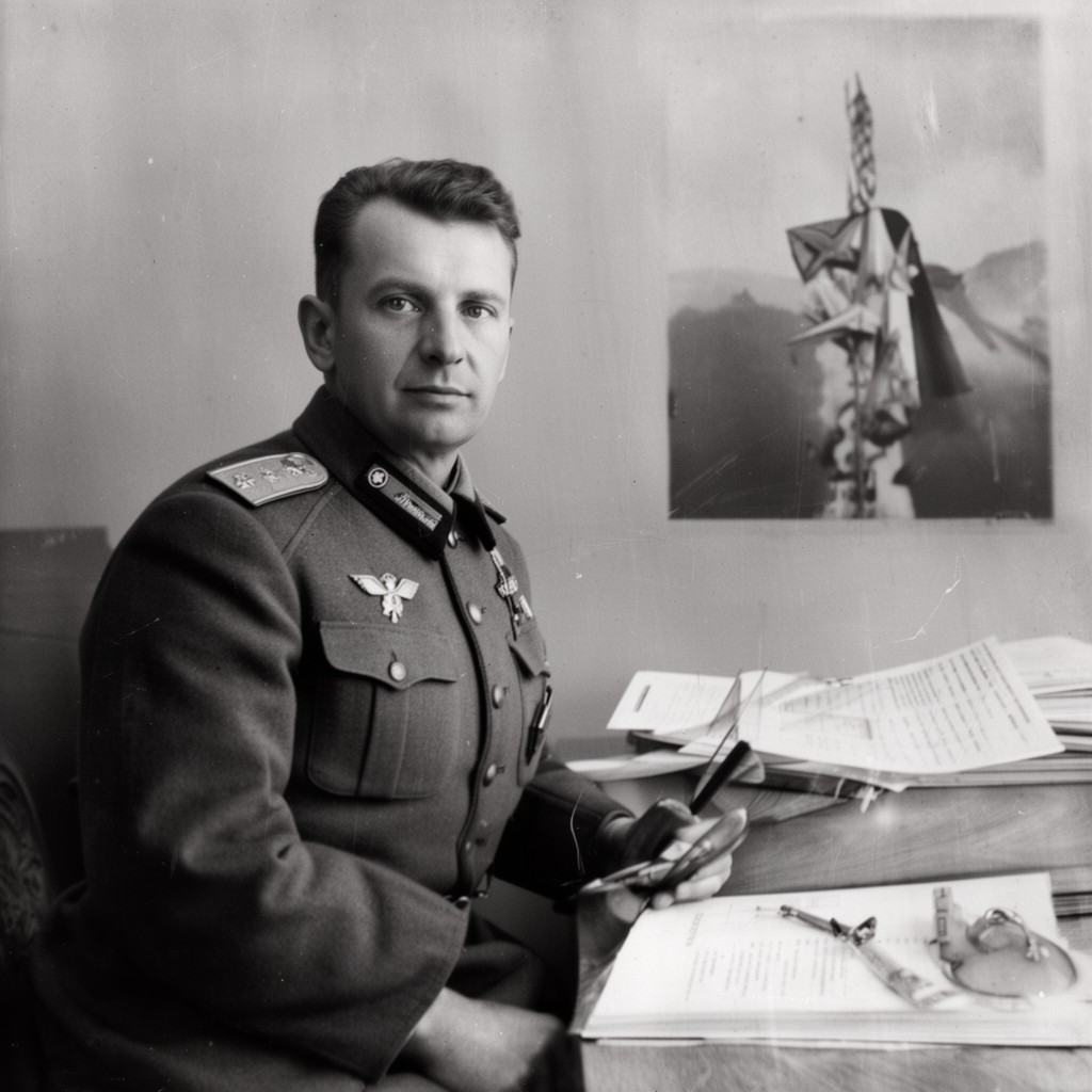 AI-generated illustration of Władysław Korczyc
