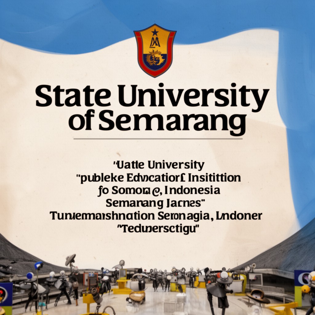 AI-generated illustration of State University of Semarang