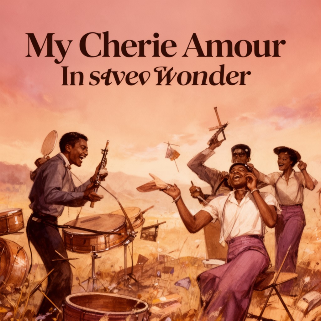 AI-generated illustration of My Cherie Amour