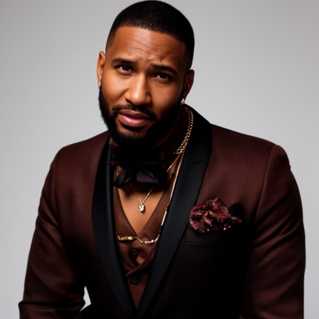 AI-generated illustration of Usher