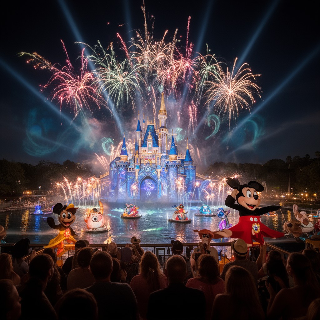 AI-generated illustration of Fantasmic!