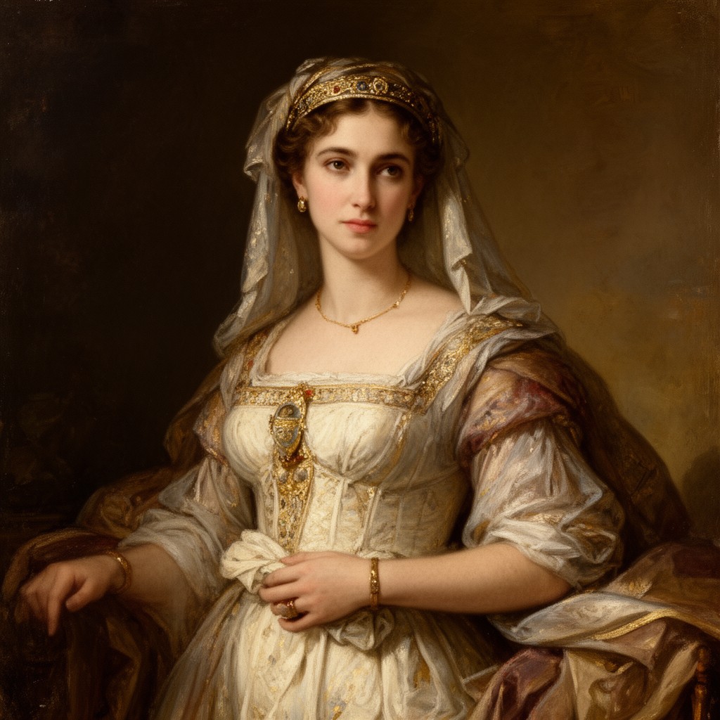 AI-generated illustration of Agrippina the Younger