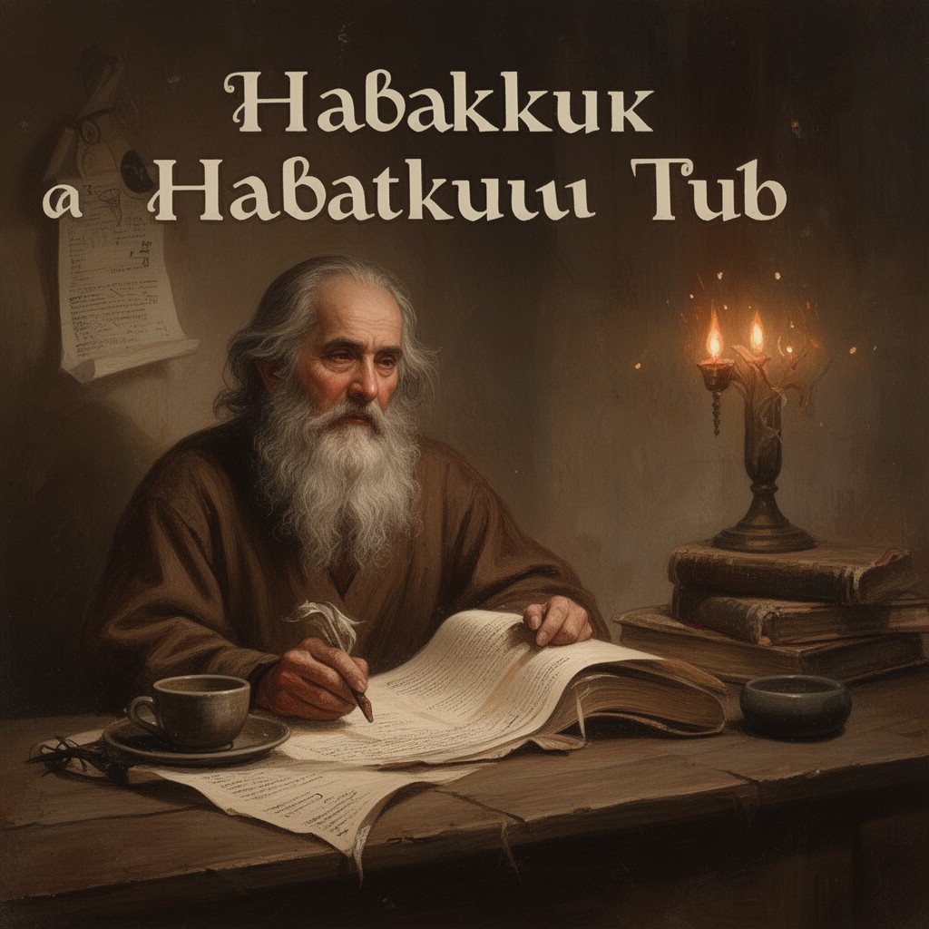 AI-generated illustration of Habakkuk