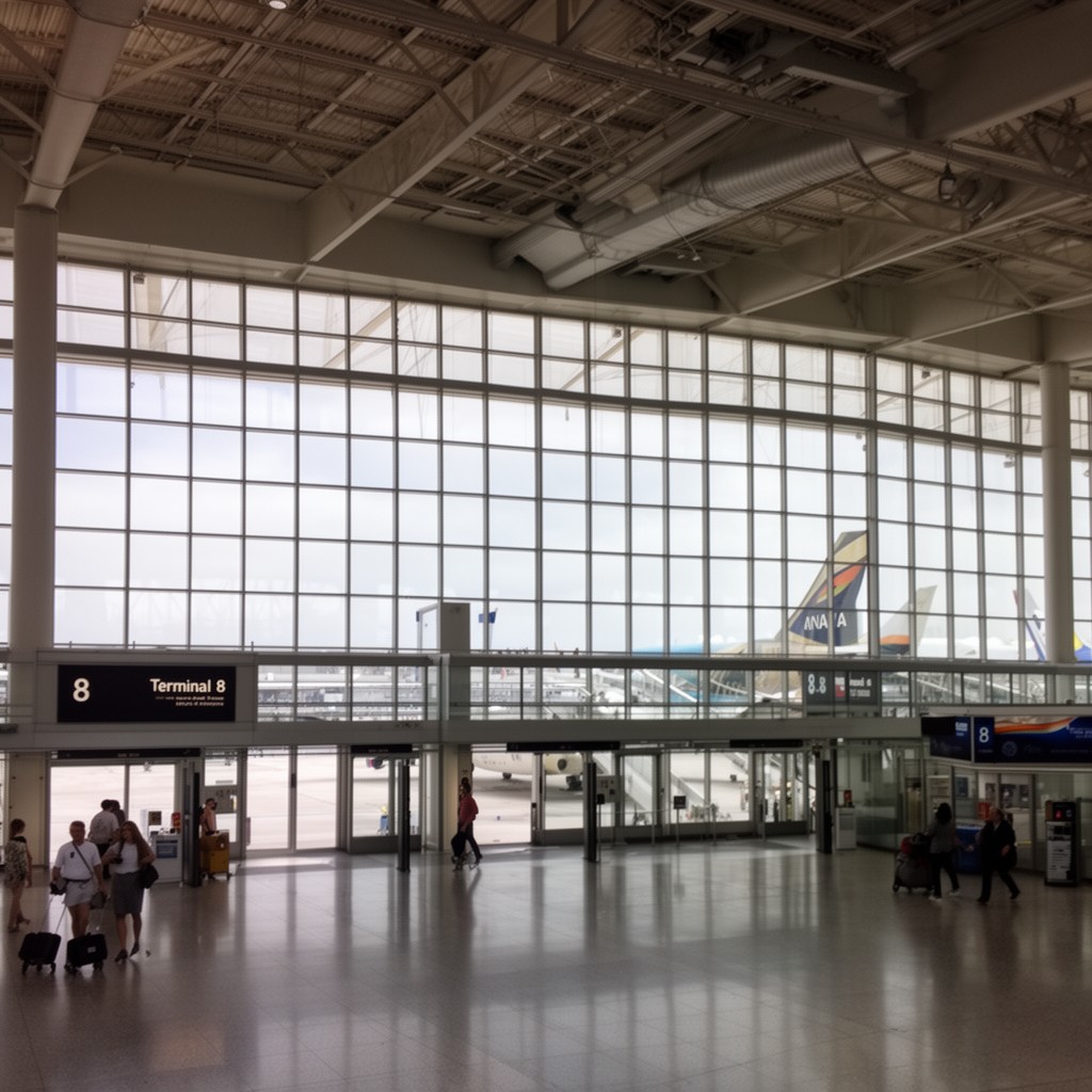 AI-generated illustration of Terminal 8