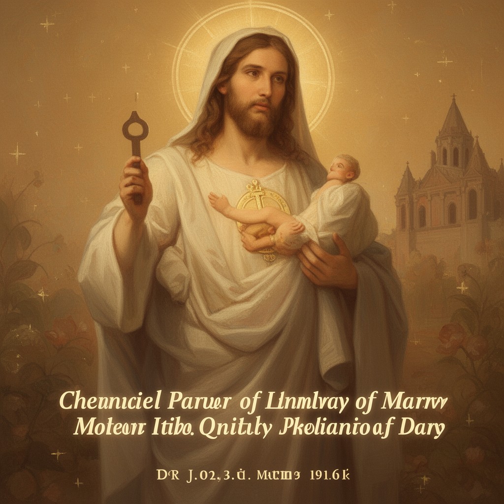AI-generated illustration of Solemnity of Mary, Mother of God