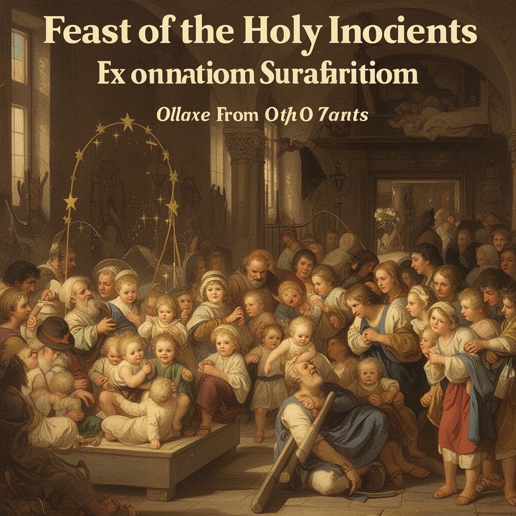 AI-generated illustration of Feast of the Holy Innocents