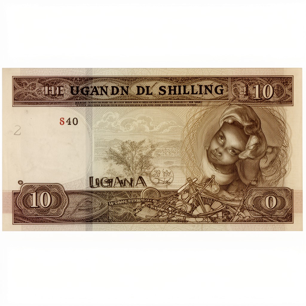 AI-generated illustration of Ugandan shilling