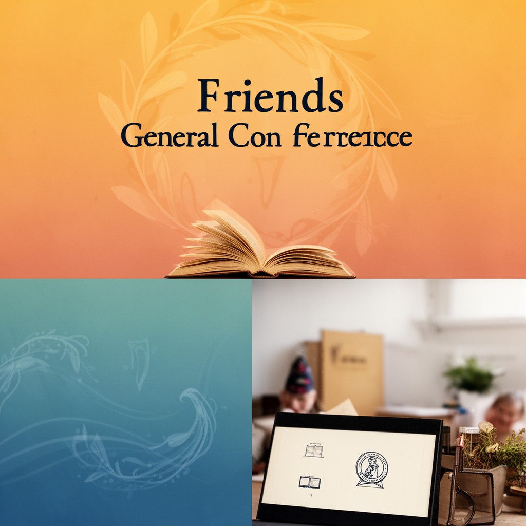 AI-generated illustration of Friends General Conference