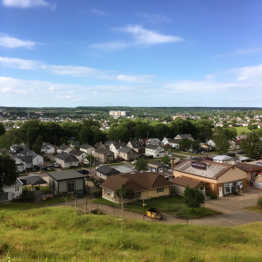AI-generated illustration of Clarence, New York