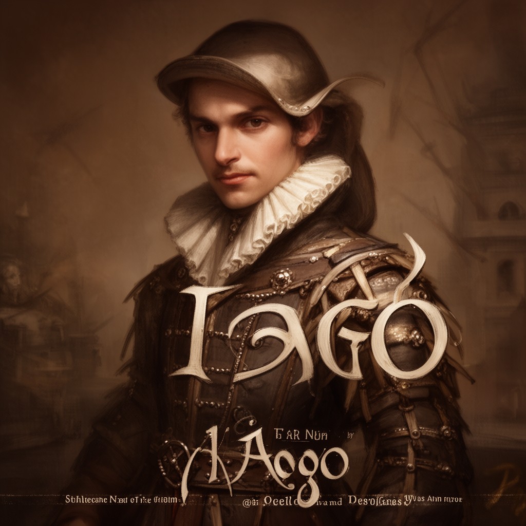 AI-generated illustration of Iago