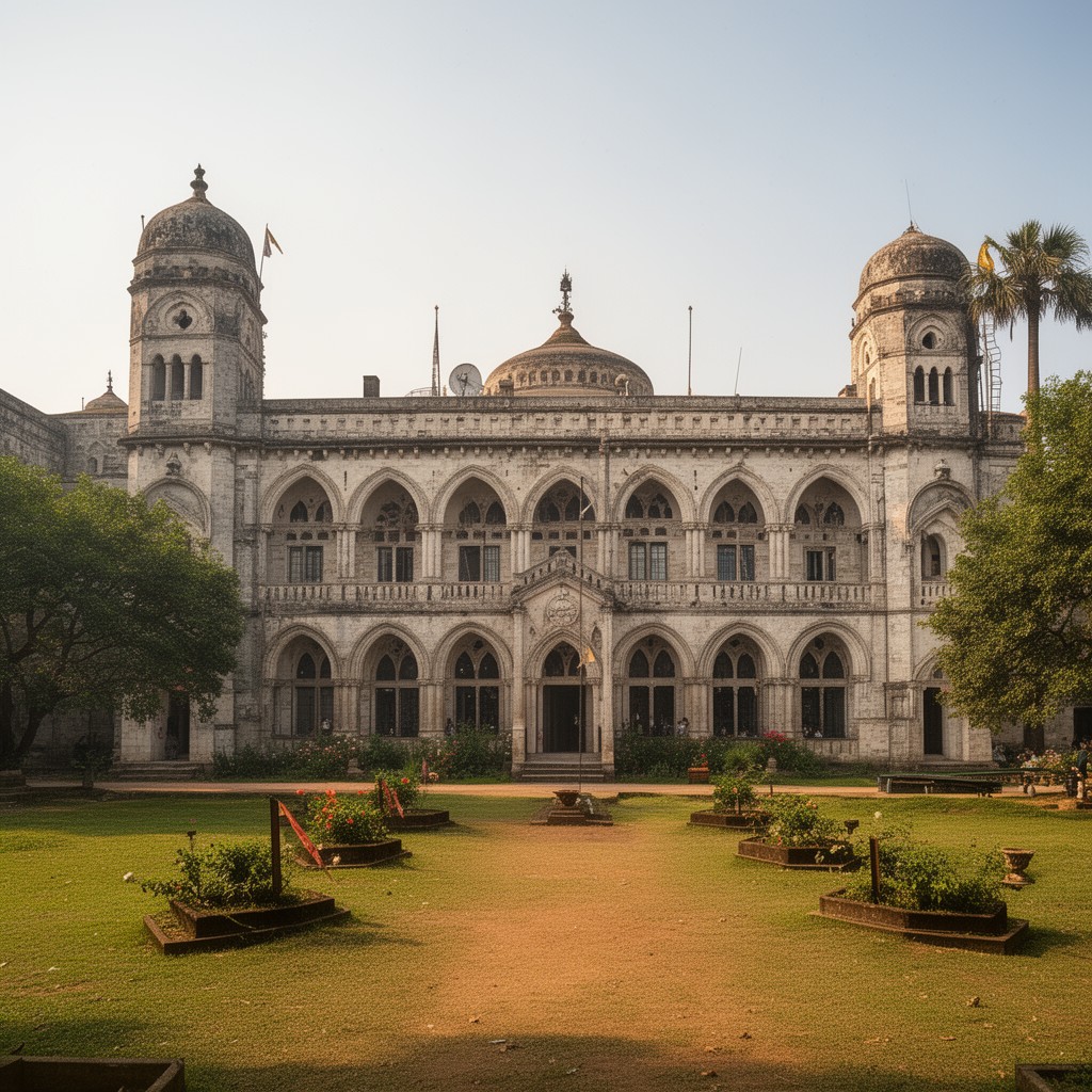 AI-generated illustration of Aga Khan Palace