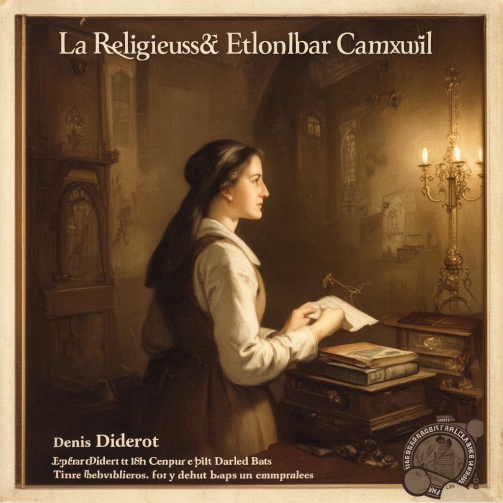 AI-generated illustration of La Religieuse