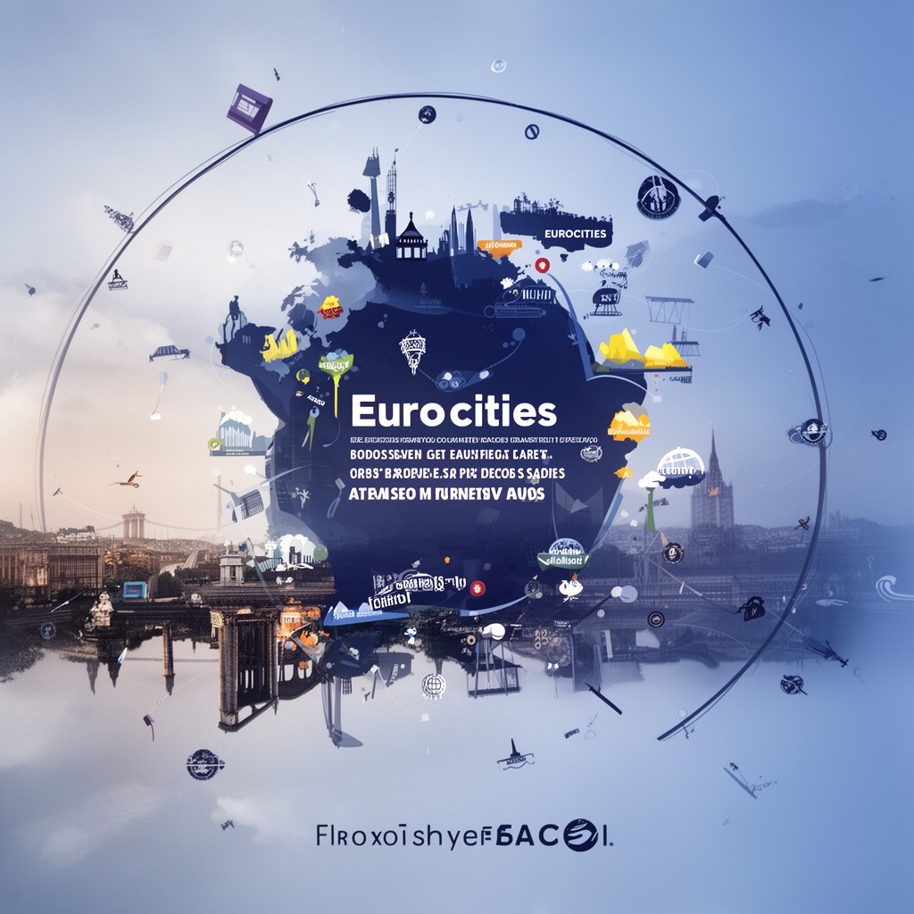 AI-generated illustration of Eurocities