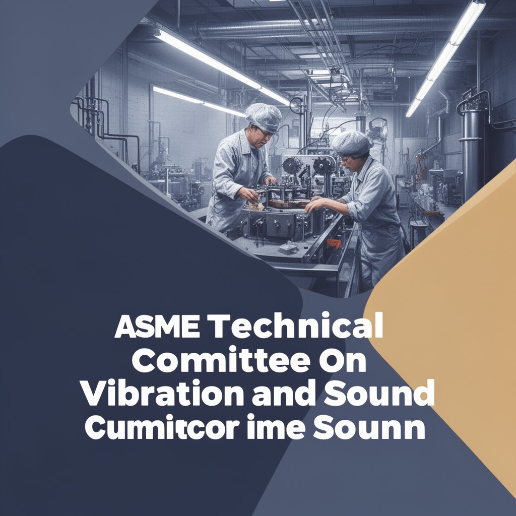 AI-generated illustration of ASME Technical Committee on Vibration and Sound