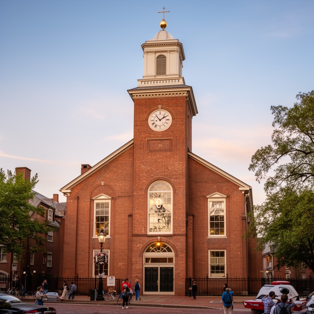 AI-generated illustration of Christ Church