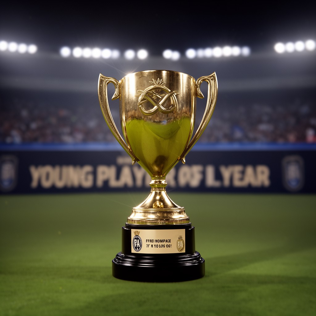AI-generated illustration of PFA Young Player of the Year