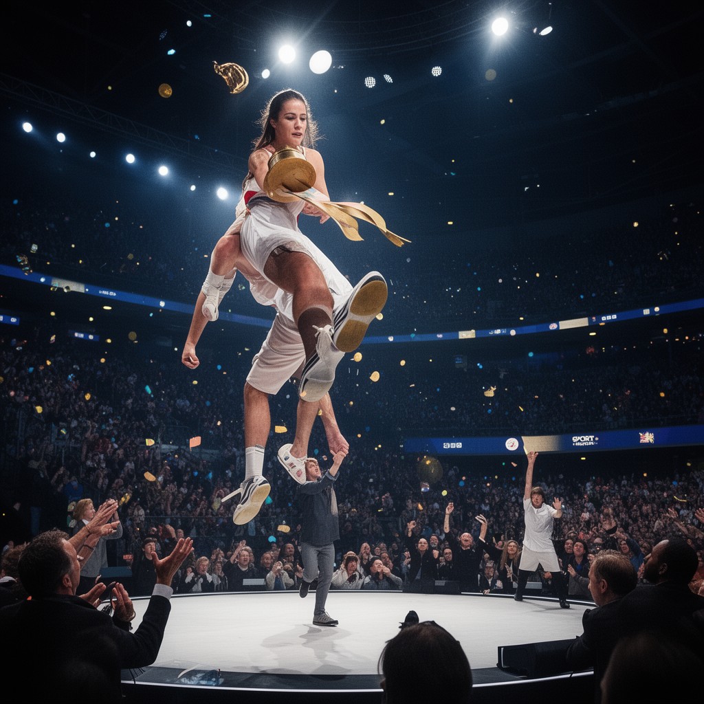 AI-generated illustration of BBC Sports Personality of the Year