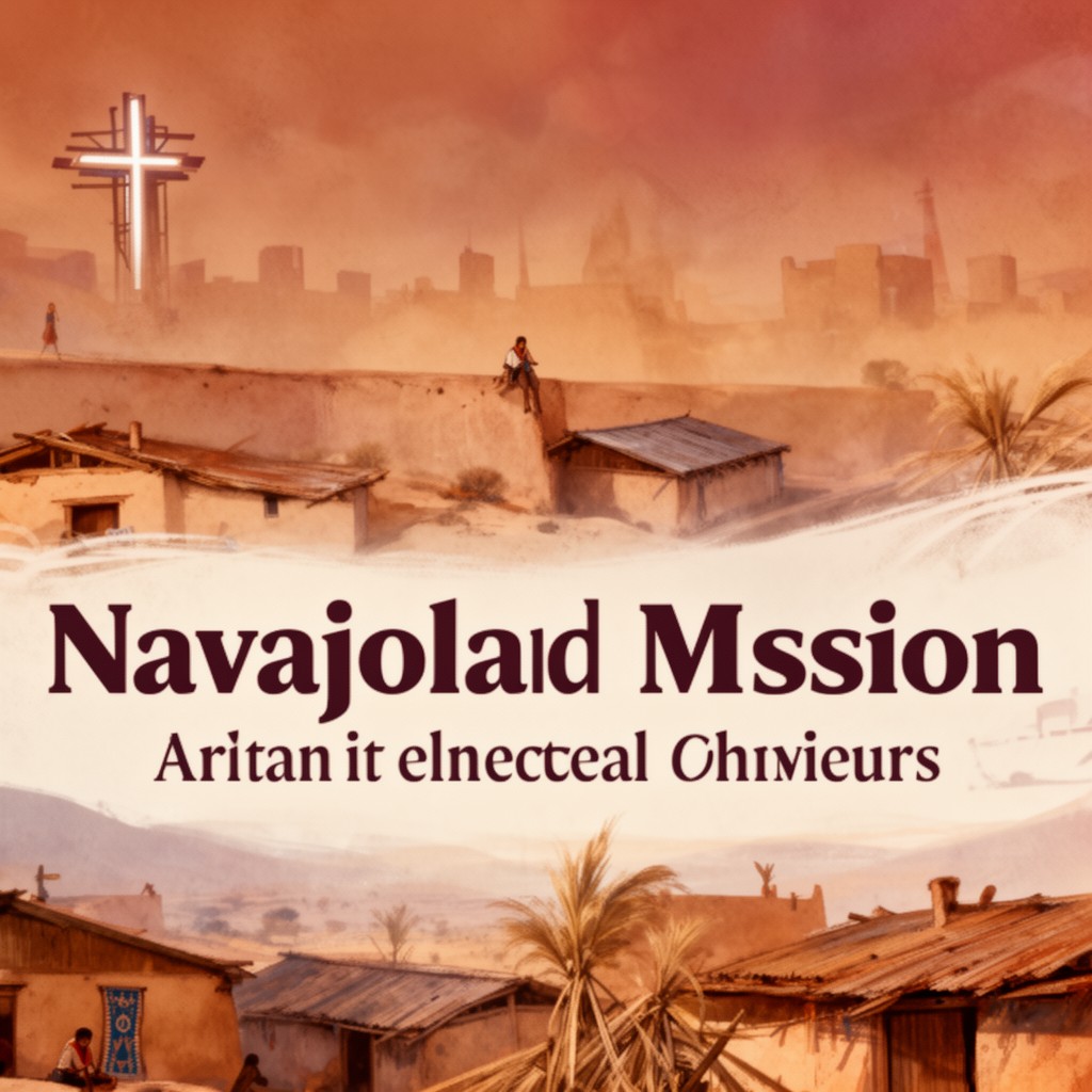 AI-generated illustration of Navajoland Area Mission