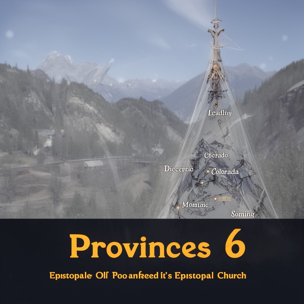 AI-generated illustration of Province 6 of the Episcopal Church