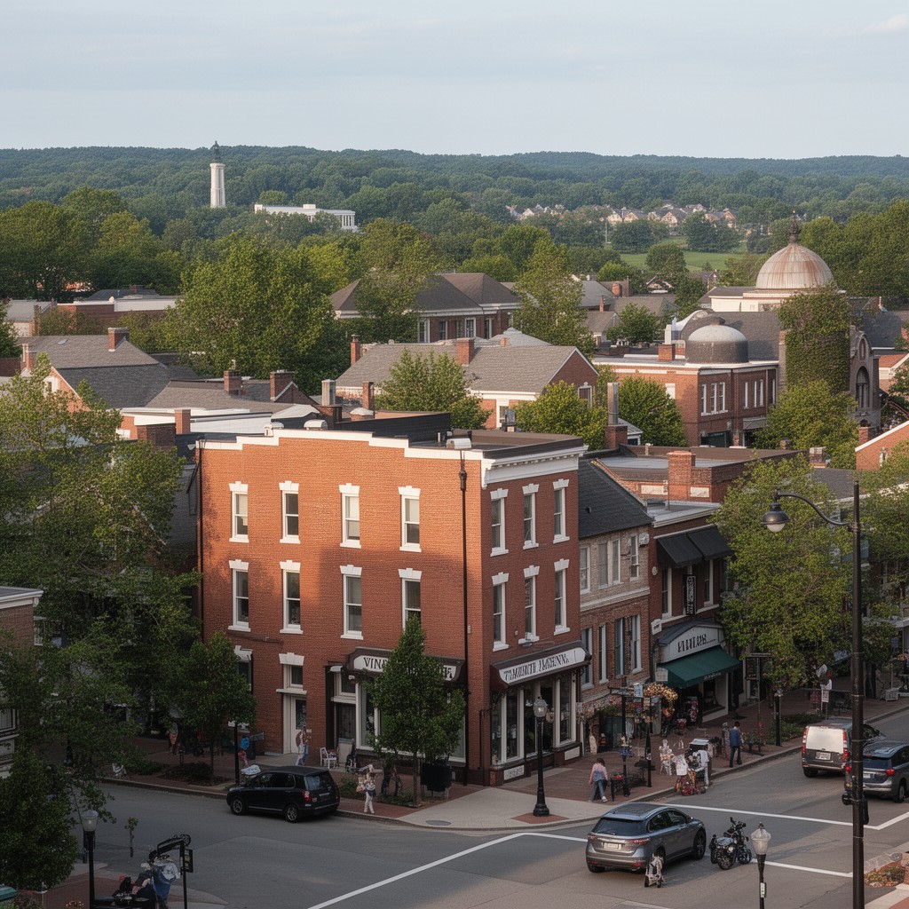 AI-generated illustration of Town of Vienna, Virginia