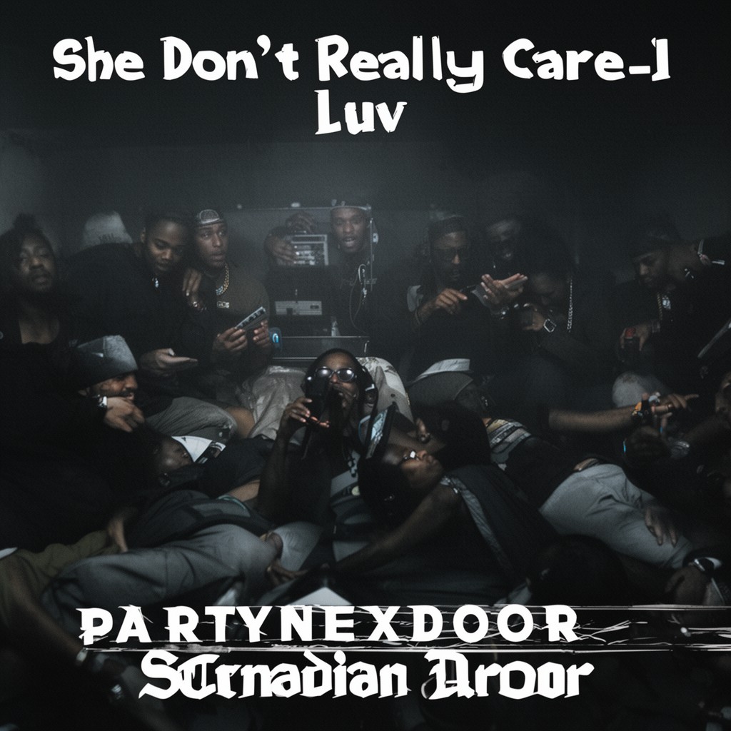 AI-generated illustration of She Don’t Really Care_1 Luv