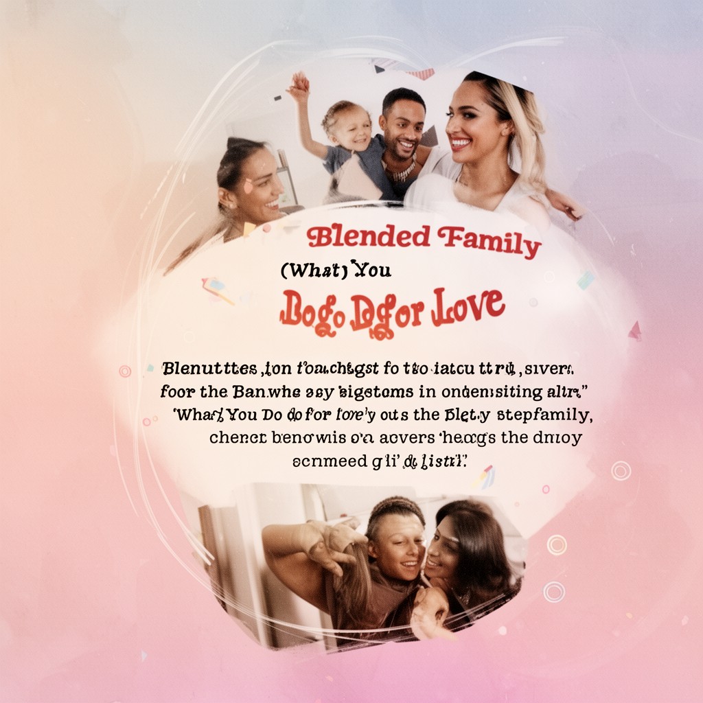 AI-generated illustration of Blended Family (What You Do for Love)