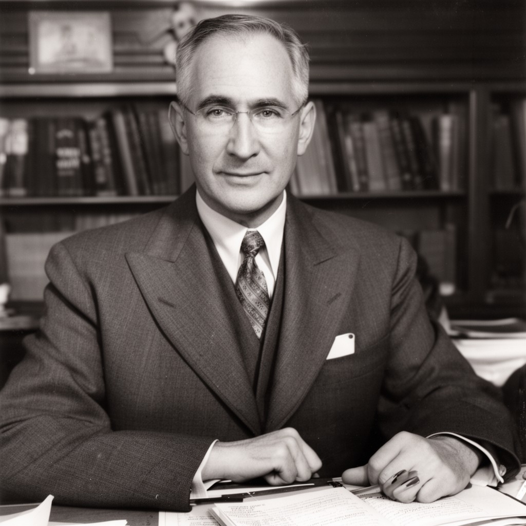 AI-generated illustration of Henry B. Steagall