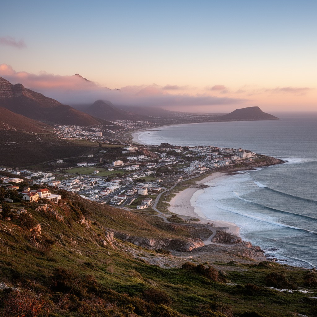 AI-generated illustration of Hermanus