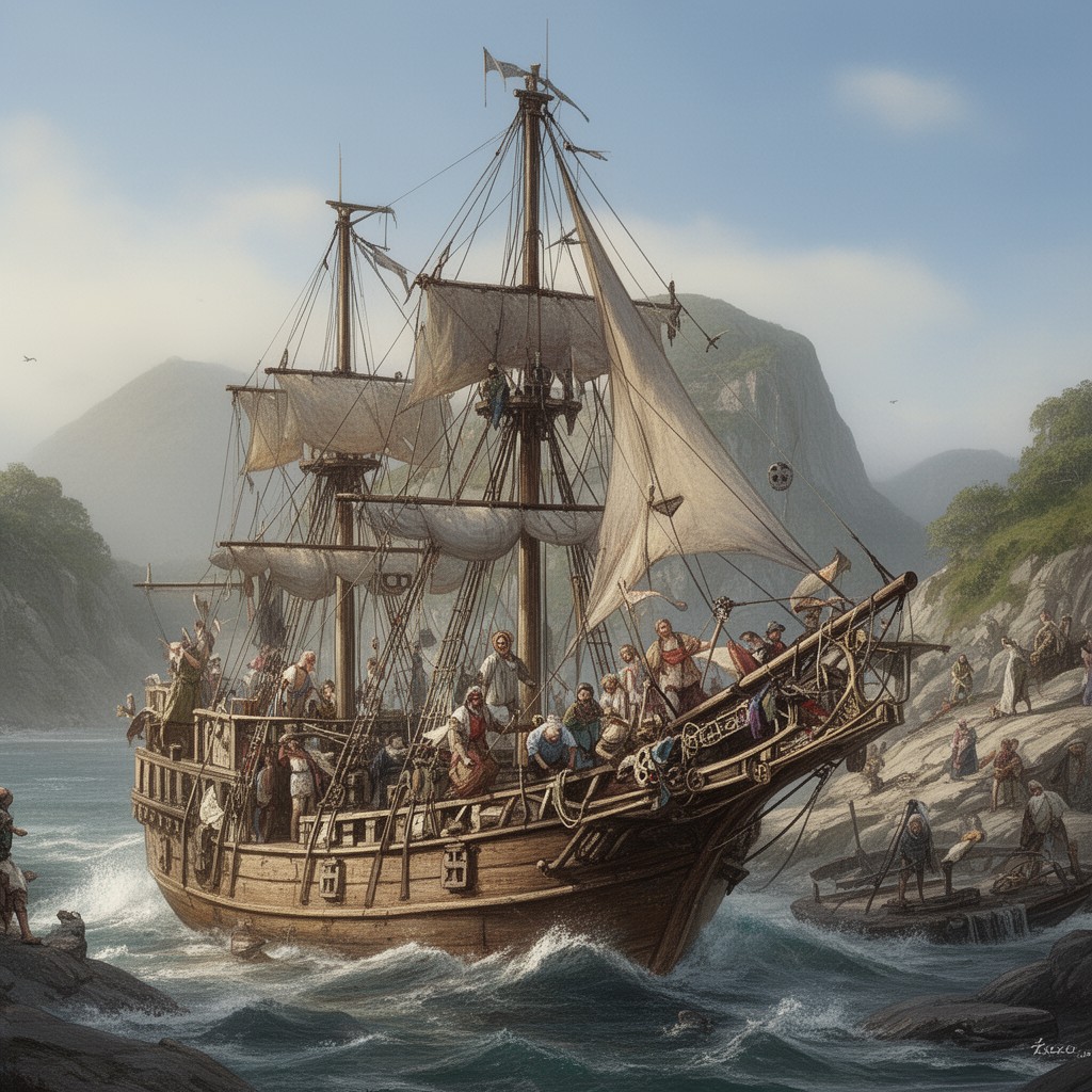 AI-generated illustration of São Cristóvão