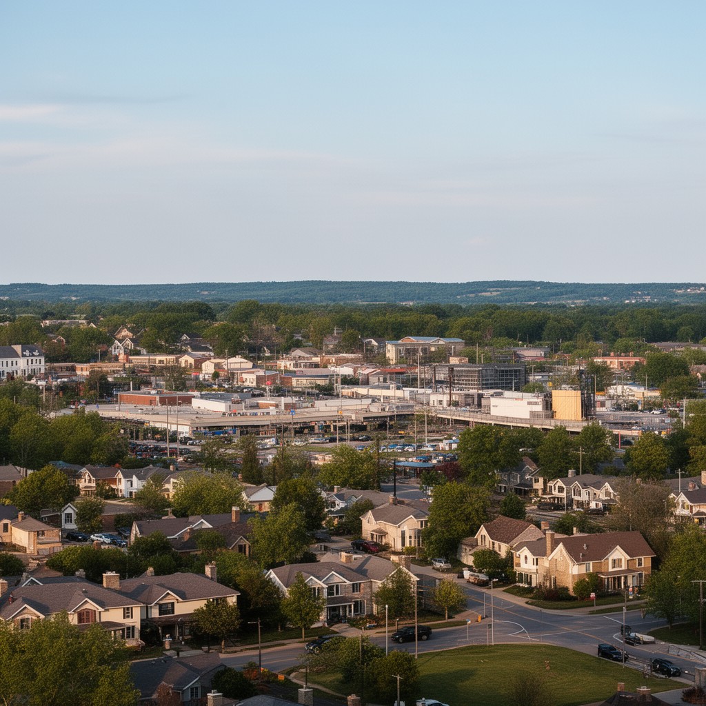 AI-generated illustration of Grain Valley, Missouri