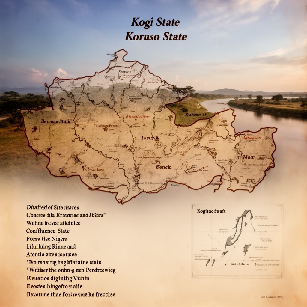 AI-generated illustration of Kogi State