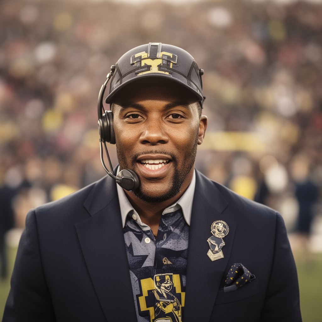 AI-generated illustration of Desmond Howard