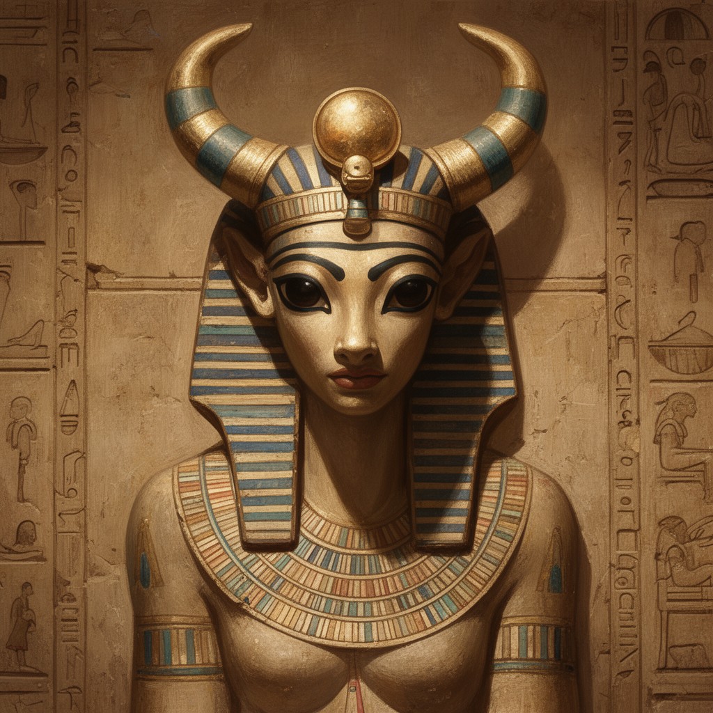 AI-generated illustration of Hathor