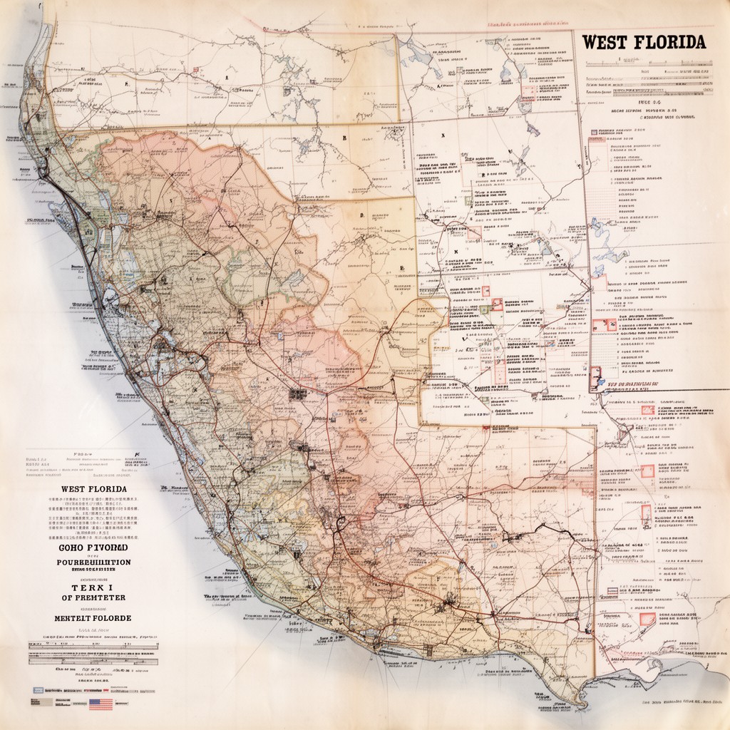 AI-generated illustration of West Florida