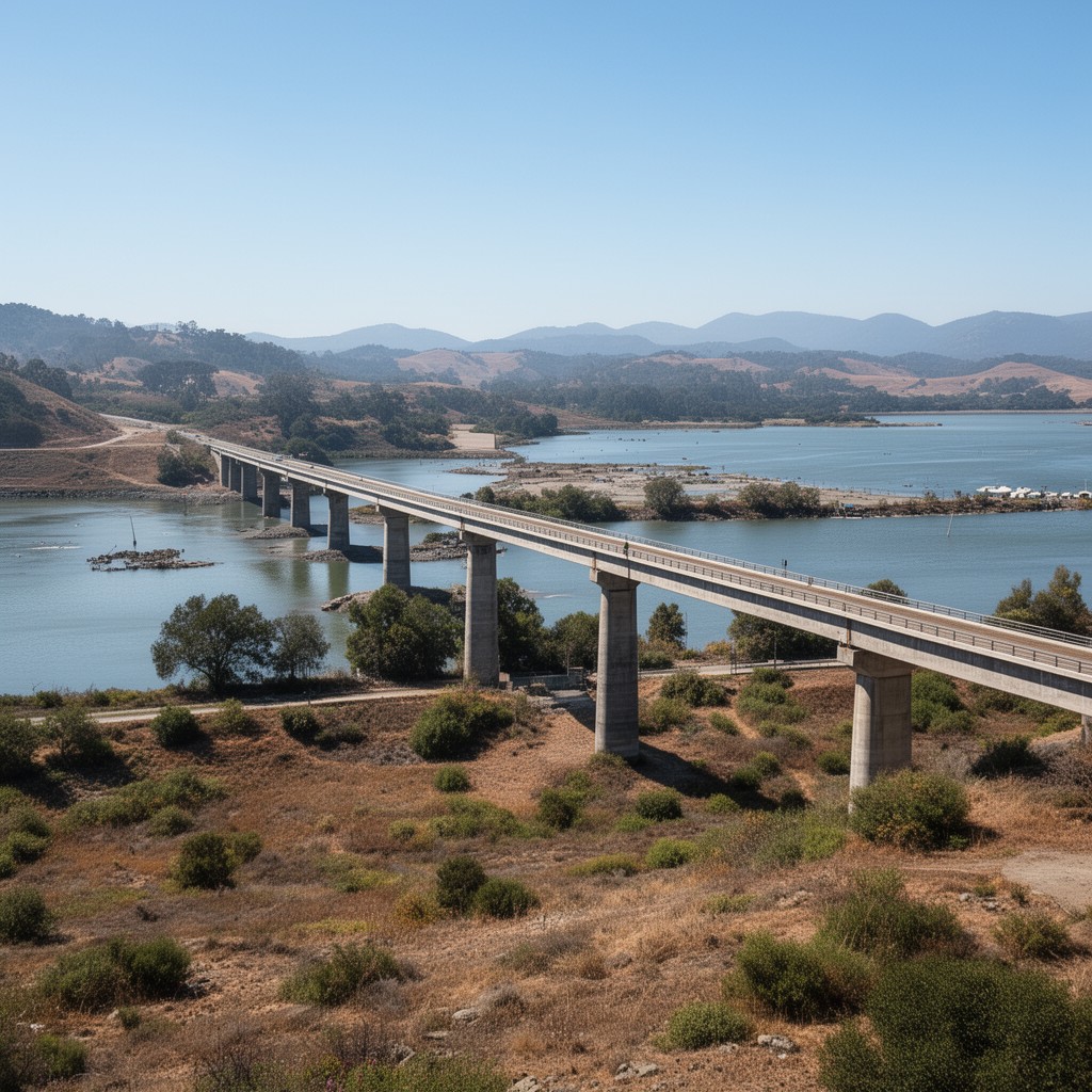 AI-generated illustration of North Bay Aqueduct