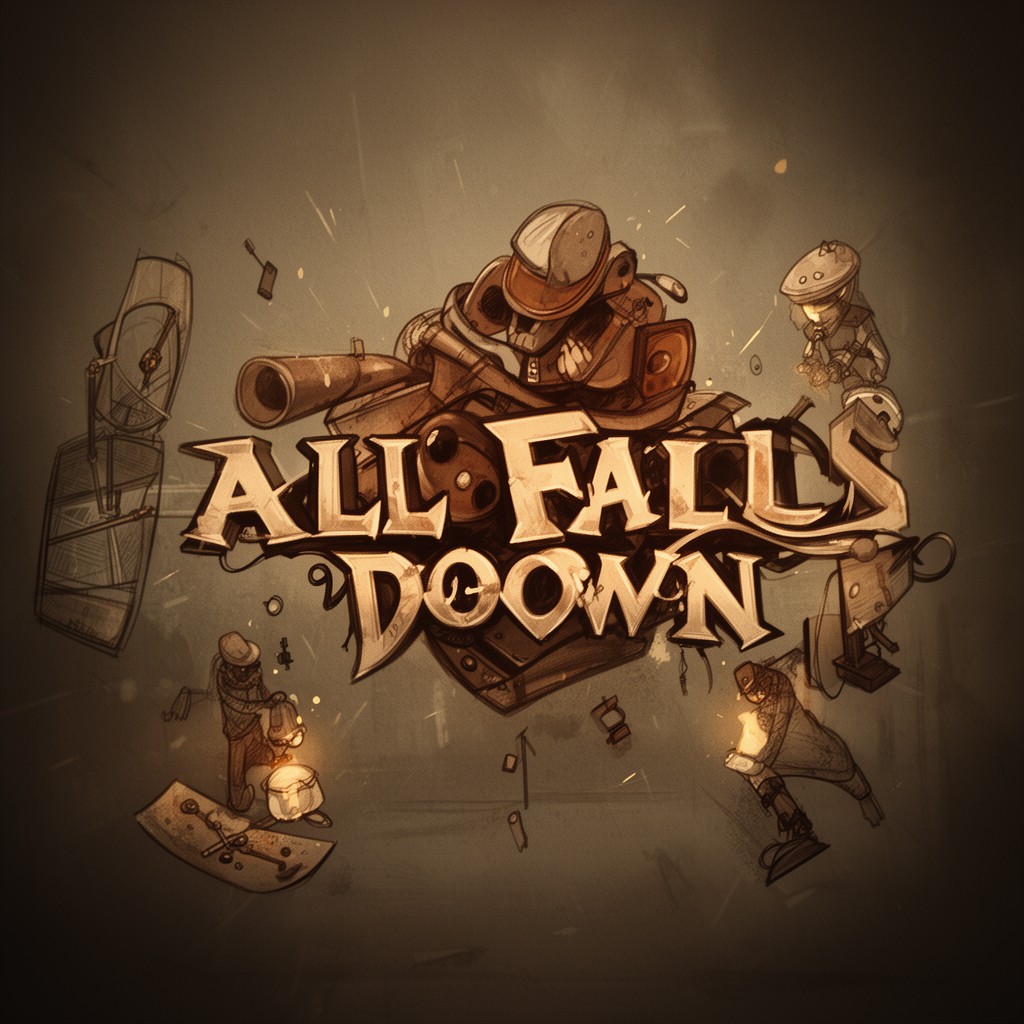 AI-generated illustration of All Falls Down