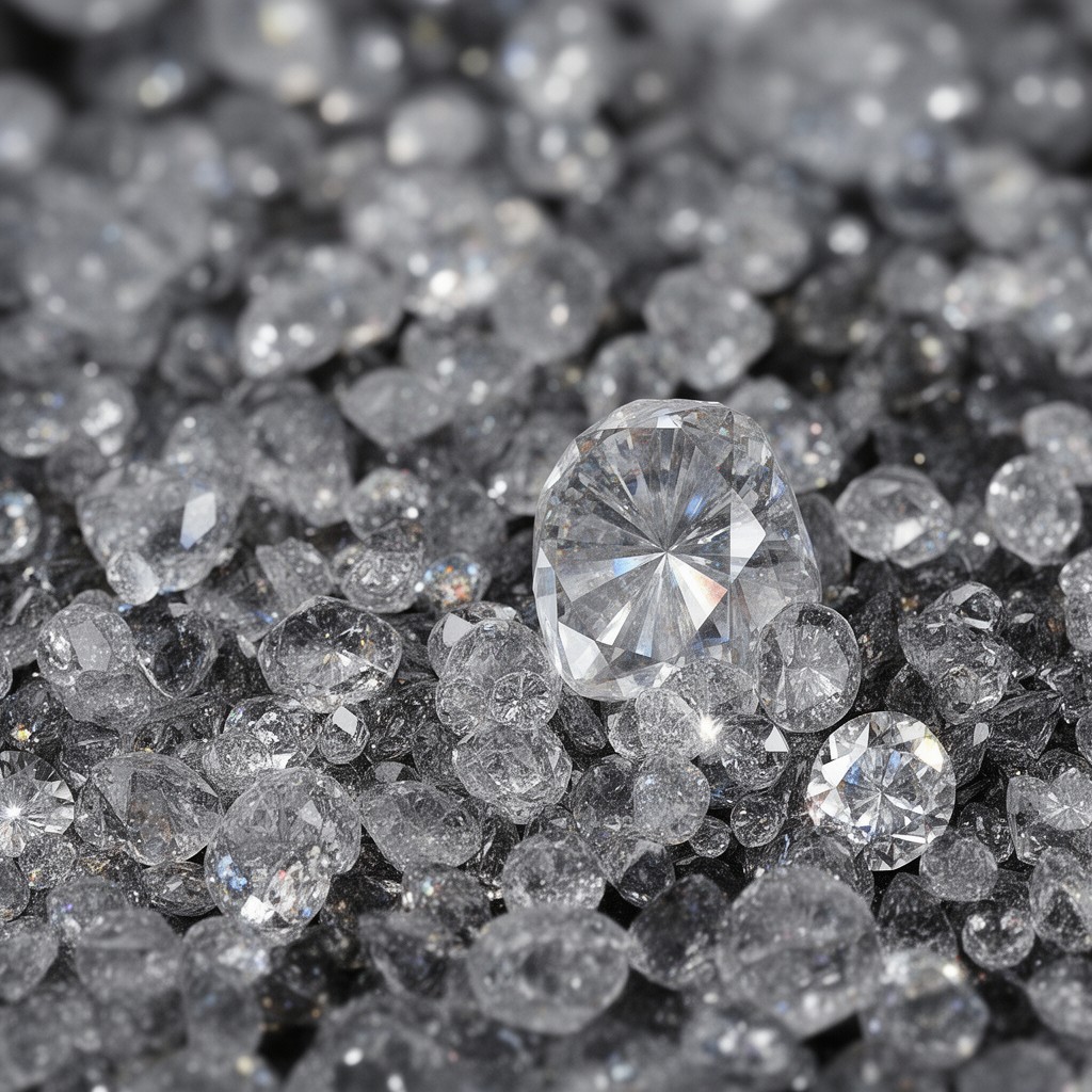AI-generated illustration of Diamonds from Sierra Leone