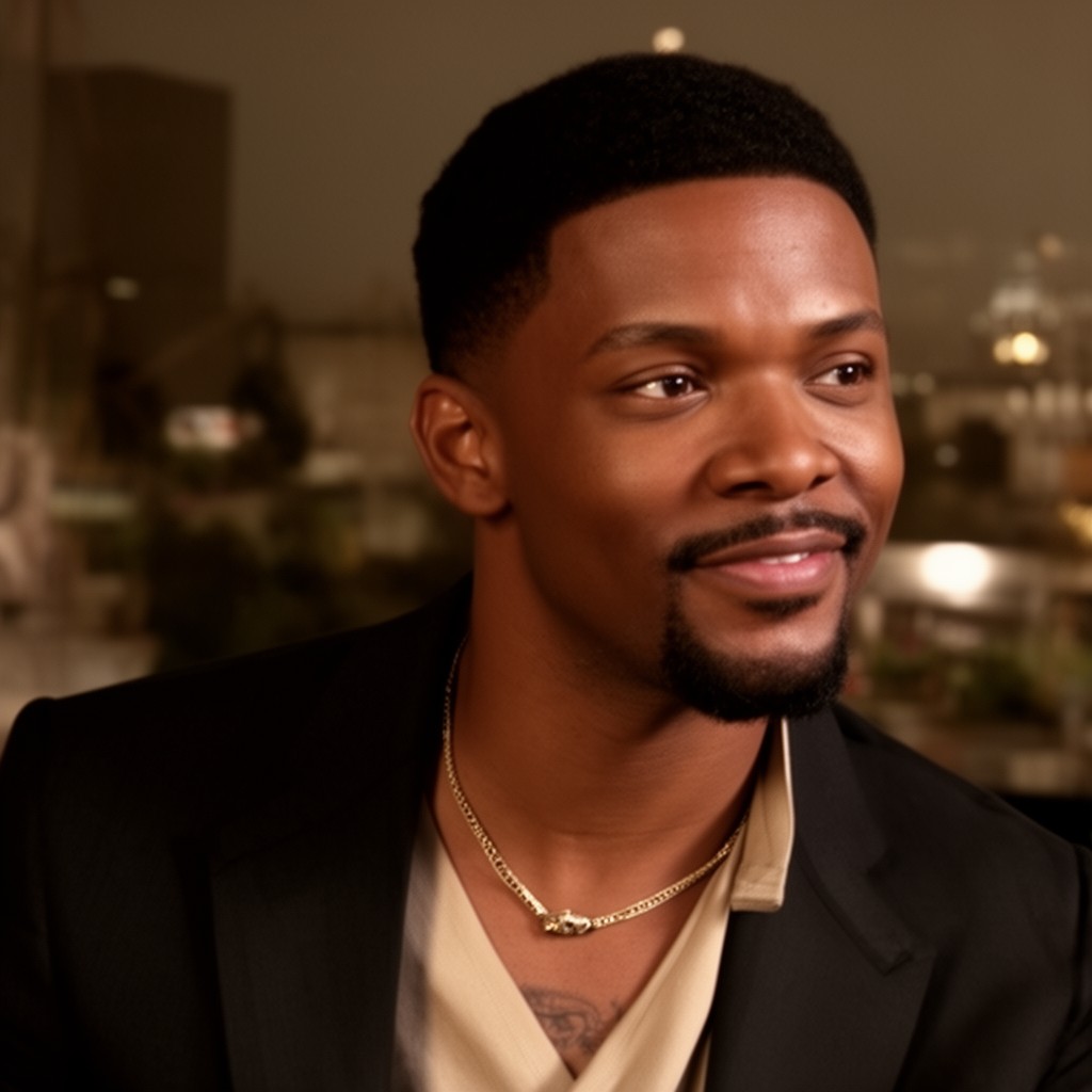 AI-generated illustration of Jamie Foxx