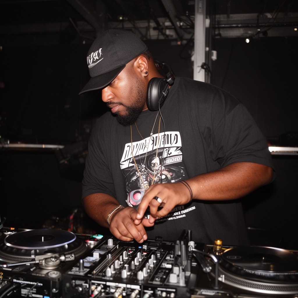 AI-generated illustration of DJ Toomp