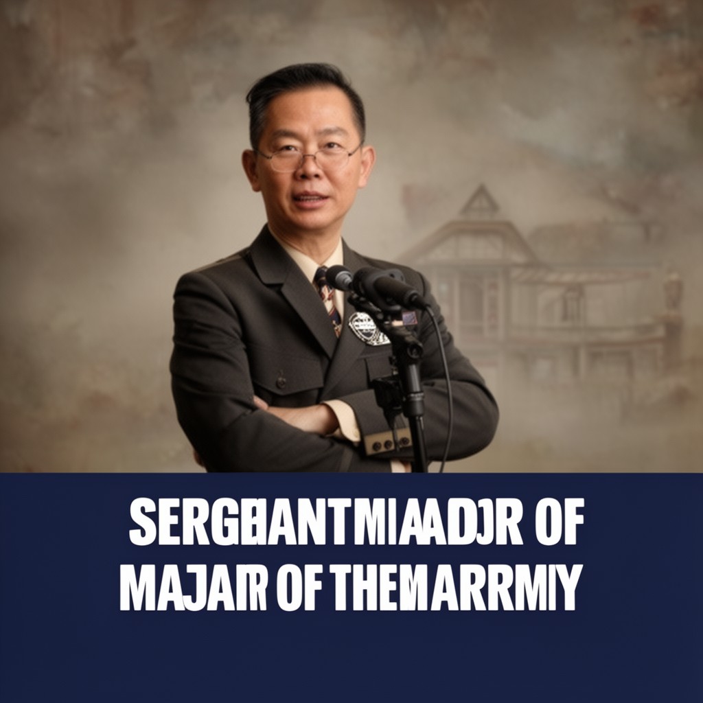 AI-generated illustration of Sergeant Major of the Army
