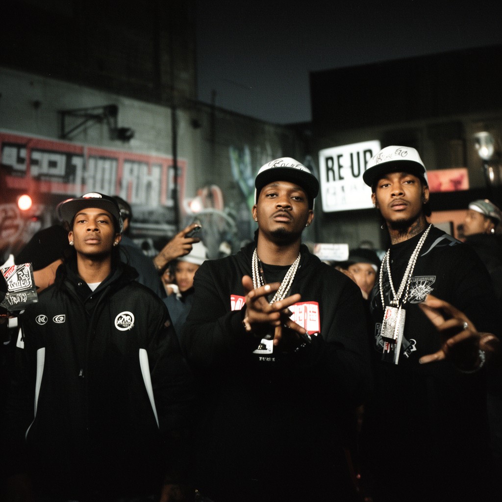 AI-generated illustration of Re-Up Gang