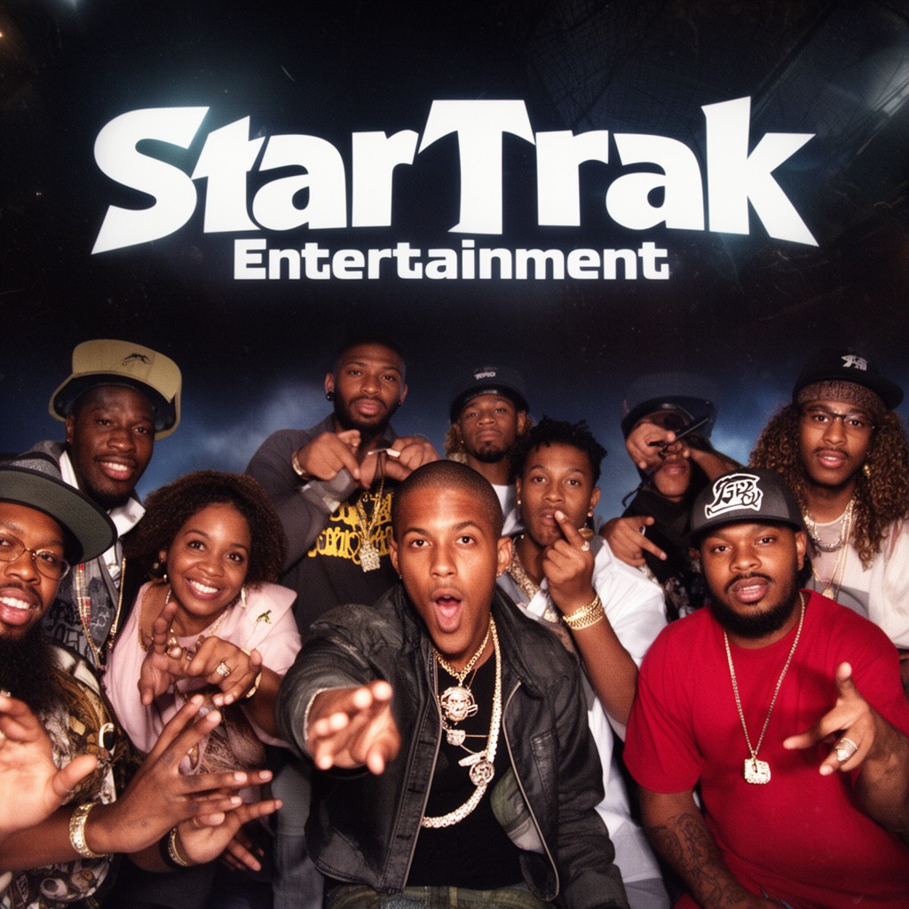 AI-generated illustration of Star Trak Entertainment