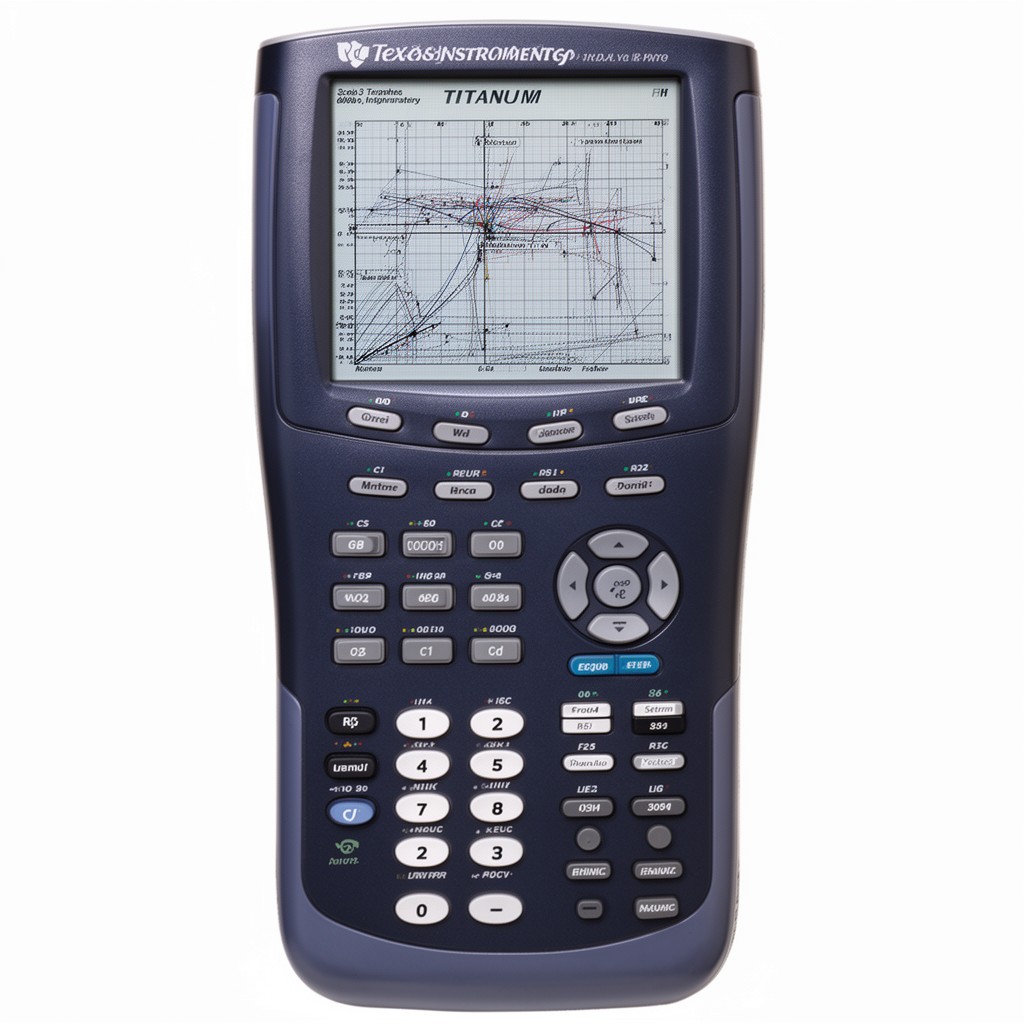 AI-generated illustration of TI-89 Titanium graphing calculator