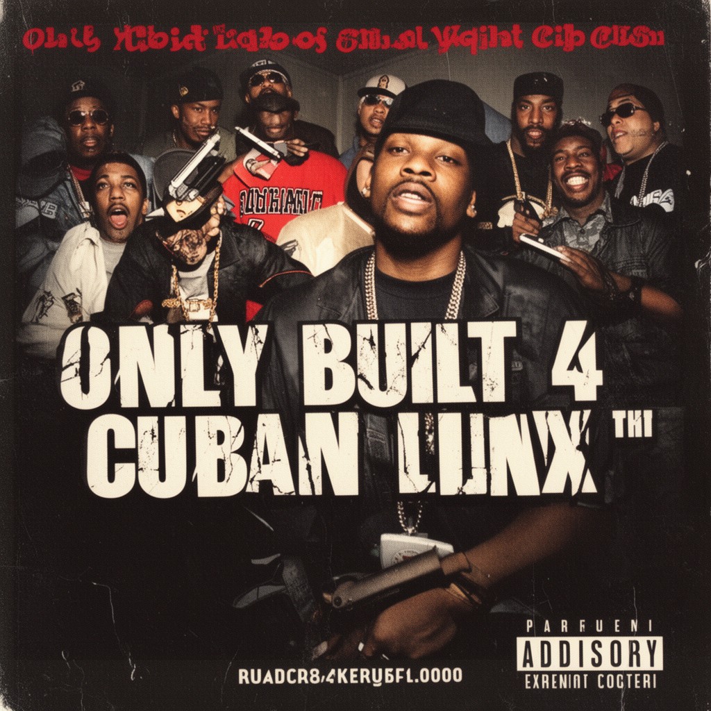 AI-generated illustration of Only Built 4 Cuban Linx...