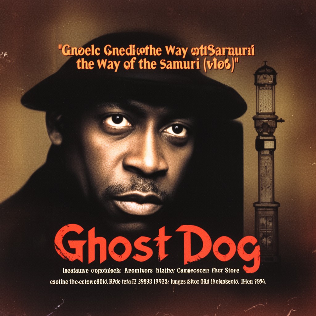 AI-generated illustration of Ghost Dog: The Way of the Samurai (score)