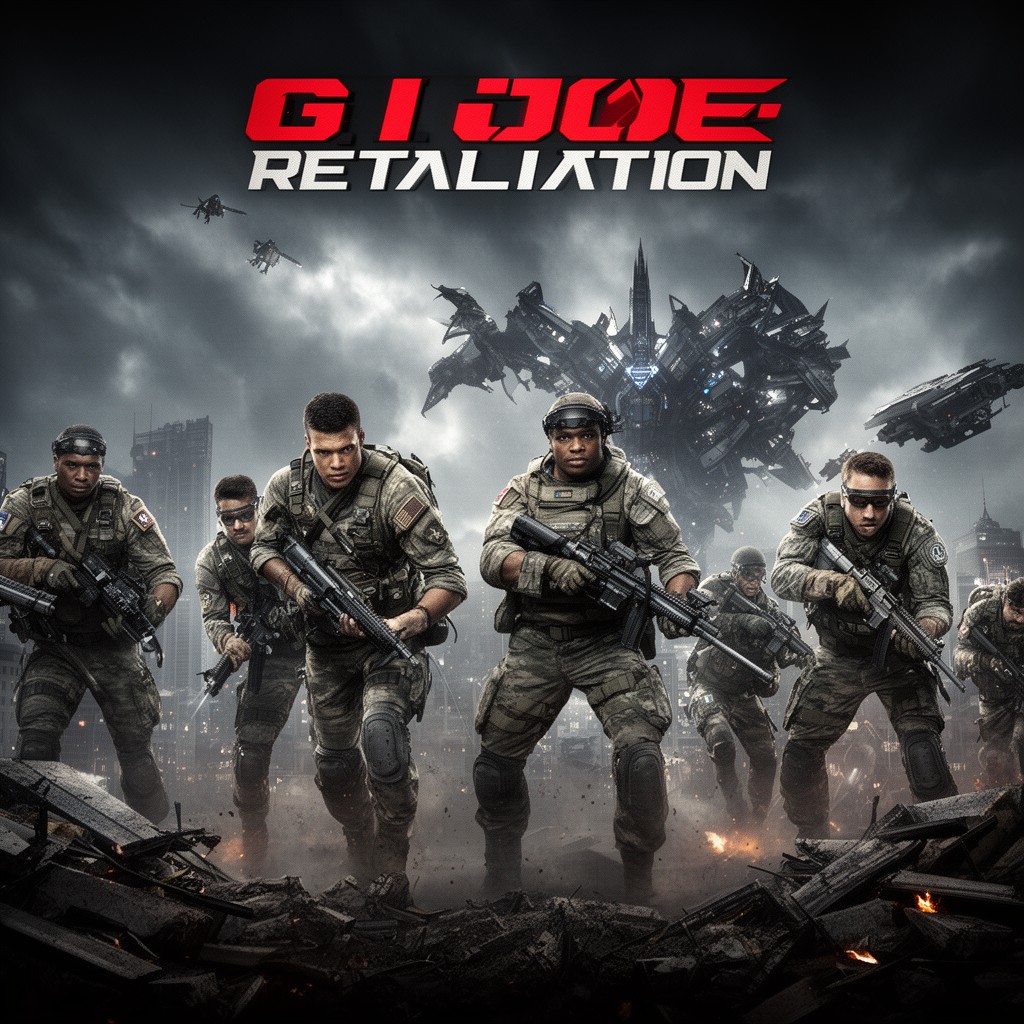 AI-generated illustration of G.I. Joe: Retaliation